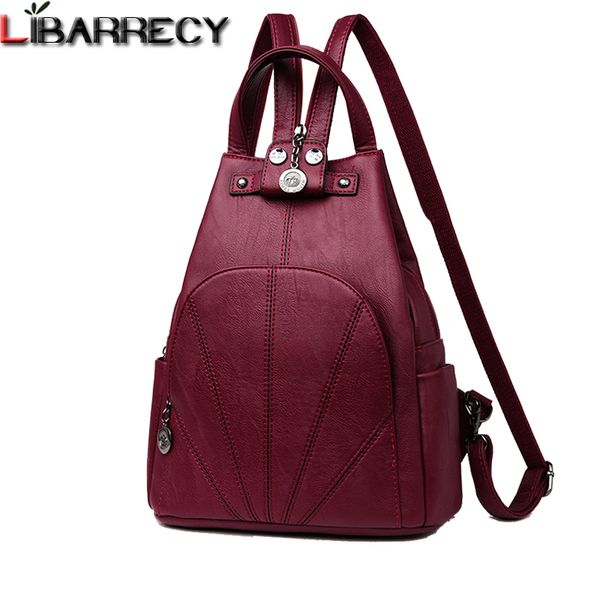backpack female leather travel backpack large capacity school bags for girls designer shoulder bag
backpack female leather travel backpack large capacity school bags for girls designer shoulder bag
