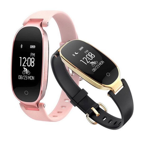 

S3 смарт-браслеты фитнес браслет монитор сердечного ритма деятельность трекер Smartwatch группа женщины дамы часы для IOS Android телефон