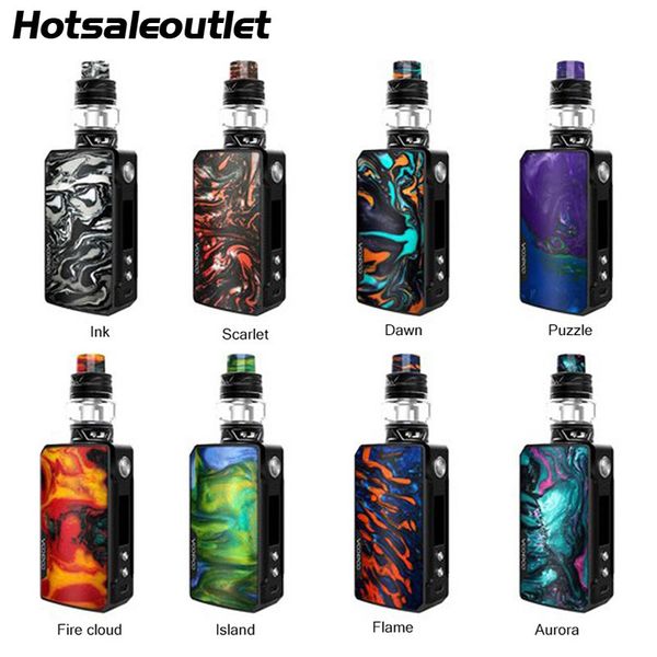 

Аутентичные Voopoo перетащить 2 стартовый комплект 177 Вт TC Box Mod с более сильными облаками Uforce T2 танк ген чип инновационный режим FIT электронные сигареты