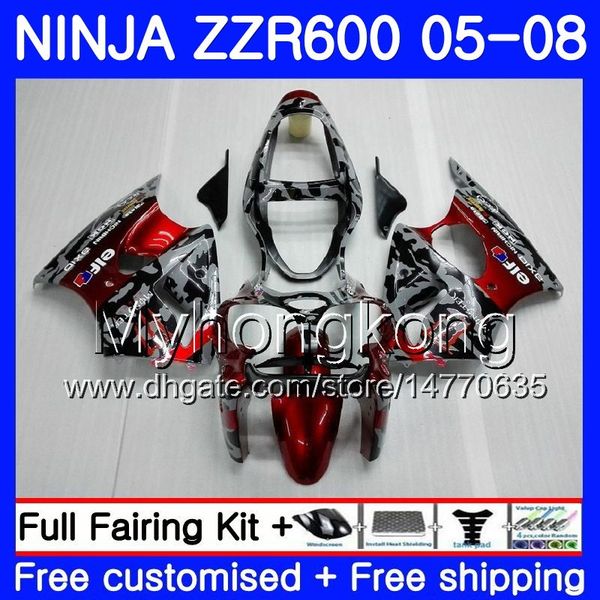 Bodywork for kawa aki ninja 600cc zzr600 05 06 07 08 219hm 13 camouflage red zx600 cc zzr 600 zzr 600 2005 2006 2007 2008 fairing kit
Bodywork for kawa aki ninja 600cc zzr600 05 06 07 08 219hm 13 camouflage red zx600 cc zzr 600 zzr 600 2005 2006 2007 2008 fairing kit