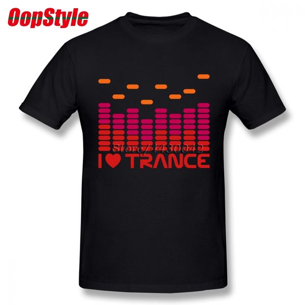 i love trance music t-shirt for men short sleeve cotton plain custom tee, White;black
i love trance music t-shirt for men short sleeve cotton plain custom tee, White;black