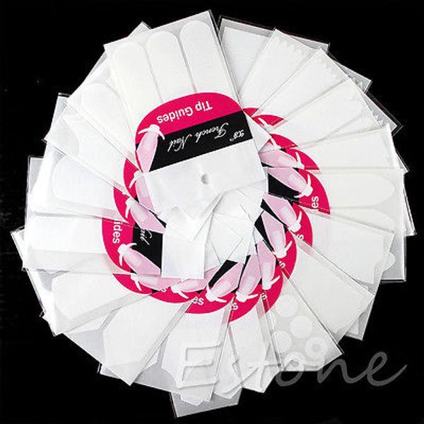 50 sheets nail decoration nail art tips sticker art form fringe guides sticker diy french manicure ing, Black
50 sheets nail decoration nail art tips sticker art form fringe guides sticker diy french manicure ing, Black