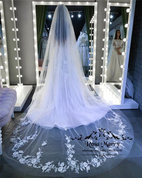 Prince white cathedral train wedding veil 2019 fa hion 3m one layer vintage lace applique country beach imple bridal veil
Prince white cathedral train wedding veil 2019 fa hion 3m one layer vintage lace applique country beach imple bridal veil