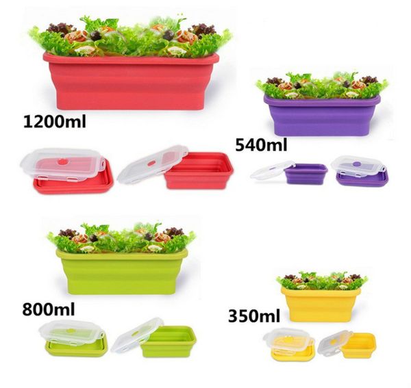 new silicone collapsible portable bento box bowl lunch bento boxes folding food container lunchbox eco-friendly
new silicone collapsible portable bento box bowl lunch bento boxes folding food container lunchbox eco-friendly