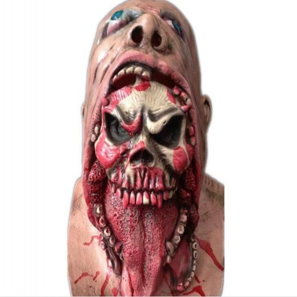 latex scary mask full head face breathable halloween mask horrible horror vampire mask fancy dress horror zombie
latex scary mask full head face breathable halloween mask horrible horror vampire mask fancy dress horror zombie