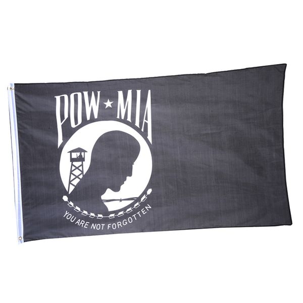 90cm*150cm 3x5ft POW-MIA Barbed Wire Flag You are never Forgotten Prisoner of War Black Polyester garden Banner with Brass
90cm*150cm 3x5ft POW-MIA Barbed Wire Flag You are never Forgotten Prisoner of War Black Polyester garden Banner with Brass