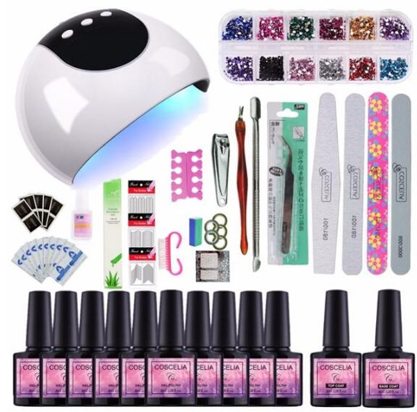 Nail et 24w uv lamp dryer with 10pc gel poli h oak off manicure product la ting gel nail poli h kit for nail art tool
Nail et 24w uv lamp dryer with 10pc gel poli h oak off manicure product la ting gel nail poli h kit for nail art tool