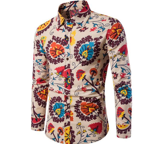 brand clothing fashion print shirt male flax casual dress shirts slim fit turn down men long sleeve men s hawaiian shirt big sizes, White;black
brand clothing fashion print shirt male flax casual dress shirts slim fit turn down men long sleeve men s hawaiian shirt big sizes, White;black