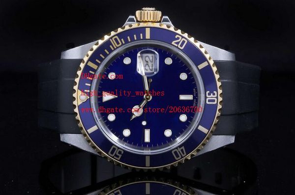 luxury sapphire 116613 116613lb rubber bracelet blue automatic mechanical ceramic bezel 40mm mens men's watch watches, Slivery;brown
luxury sapphire 116613 116613lb rubber bracelet blue automatic mechanical ceramic bezel 40mm mens men's watch watches, Slivery;brown