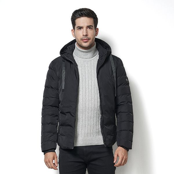 2018 men's winter parka slim fit thick cotton fleece jacket new fashion warm coat male hooded pockets outwear size m-4xl, Black
2018 men's winter parka slim fit thick cotton fleece jacket new fashion warm coat male hooded pockets outwear size m-4xl, Black