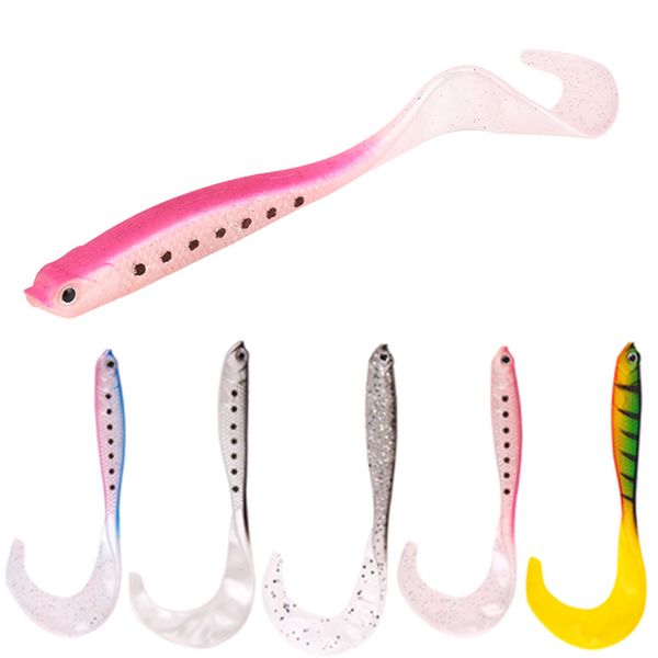 new lifelike small fish worms maggot bait 11.5cm 6.3g 4pc/lot soft rubber 3d eyes laser fishing lures
new lifelike small fish worms maggot bait 11.5cm 6.3g 4pc/lot soft rubber 3d eyes laser fishing lures