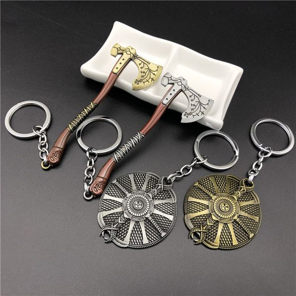 5style god of wars 4 kratos shield axe keychain round pendant keyring game dorpshipping fashion jewelry, Silver
5style god of wars 4 kratos shield axe keychain round pendant keyring game dorpshipping fashion jewelry, Silver
