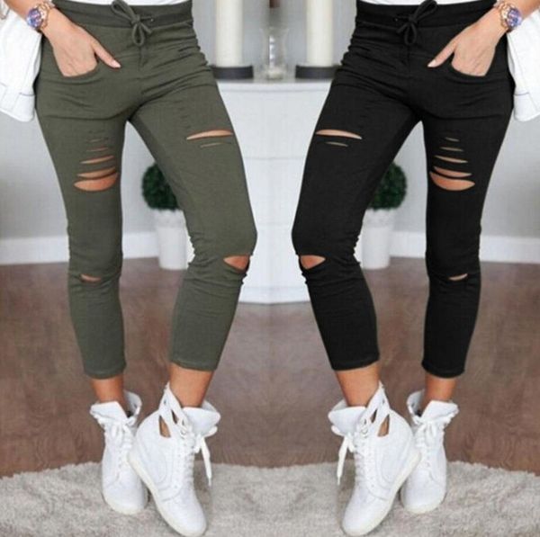 new 2016 skinny jeans women denim pants holes destroyed knee pencil pants casual trousers black white stretch ripped jeans
new 2016 skinny jeans women denim pants holes destroyed knee pencil pants casual trousers black white stretch ripped jeans