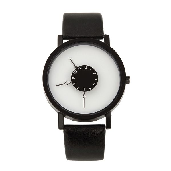 fashion creative watches women men quartz-watch unique dial design lovers' watch leather wristwatches clock, Slivery;brown
fashion creative watches women men quartz-watch unique dial design lovers' watch leather wristwatches clock, Slivery;brown