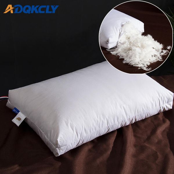 adqkcly 48*74cm white fluffy down feather bedding pillow breathable neck standard antibacterial home textile bed pillow
adqkcly 48*74cm white fluffy down feather bedding pillow breathable neck standard antibacterial home textile bed pillow