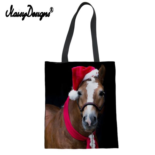 noisydesigns horse christmas women handbags canvas shopping bag supermarket bags large capacity reusable tote eco crossbody bag
noisydesigns horse christmas women handbags canvas shopping bag supermarket bags large capacity reusable tote eco crossbody bag