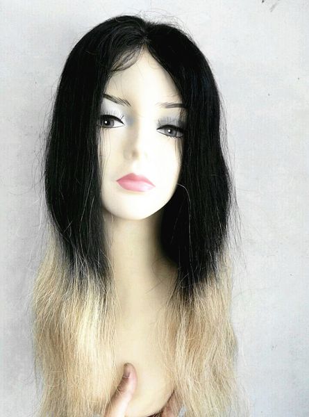 new arrive human virgin brazilian hair lace front wigs ombre t1b/27# natural black/blonde color
new arrive human virgin brazilian hair lace front wigs ombre t1b/27# natural black/blonde color