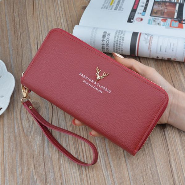 wholesale 2018 new fashion zipper designer women pu leather wallet lady ladies long purse, Red;black
wholesale 2018 new fashion zipper designer women pu leather wallet lady ladies long purse, Red;black