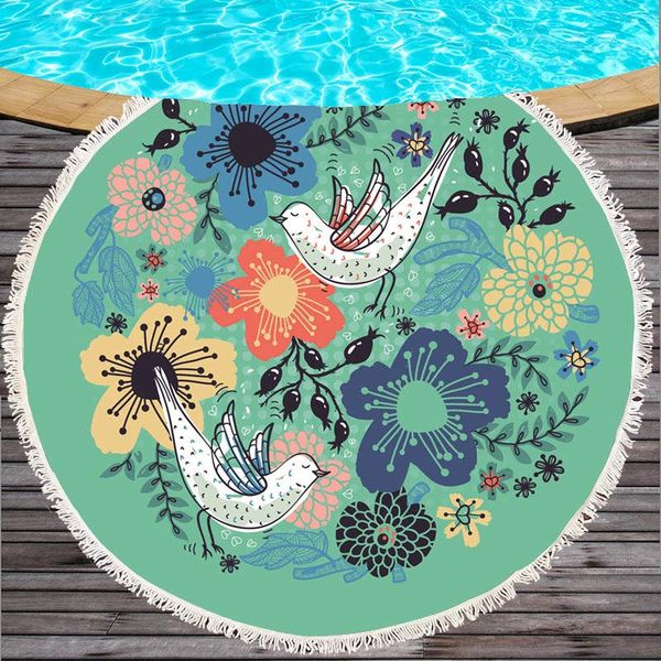 leaves flower round beach towel with tassel for summer microfiber large bath towel for adults 150cm swimming mat
leaves flower round beach towel with tassel for summer microfiber large bath towel for adults 150cm swimming mat