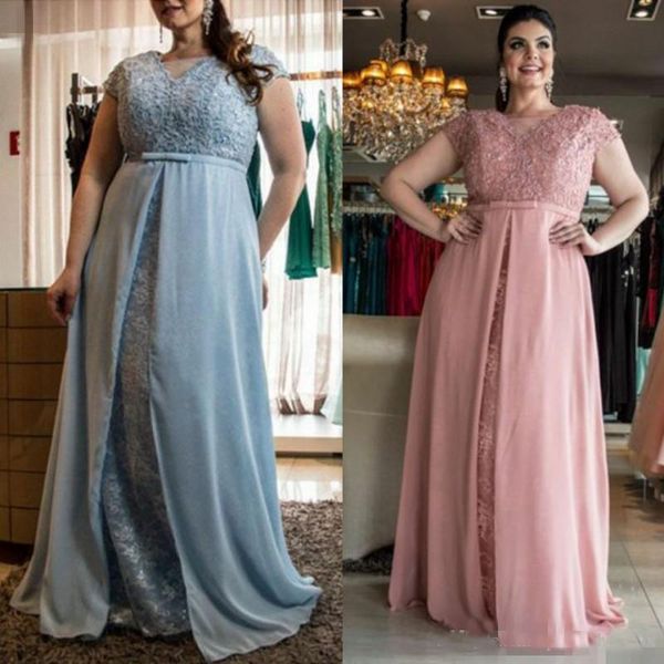 2018 Modern Mother Dresses Plus Size Cap Sleeves Appliques Chiffon Floor Length Mother Of Bride Groom Wear Formal Gowns For Weddings
2018 Modern Mother Dresses Plus Size Cap Sleeves Appliques Chiffon Floor Length Mother Of Bride Groom Wear Formal Gowns For Weddings