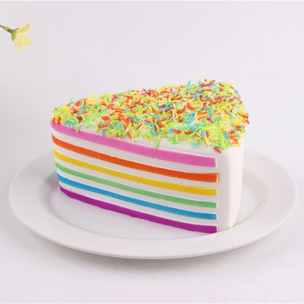 simulation pu triangular rainbow cake model slow rebound cake toy
simulation pu triangular rainbow cake model slow rebound cake toy
