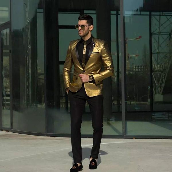 2018 custom made gold wedding suits fashion two pieces groomsmen tuxedos slim fit prom party suits men suit (jacket+pant, White;black
2018 custom made gold wedding suits fashion two pieces groomsmen tuxedos slim fit prom party suits men suit (jacket+pant, White;black