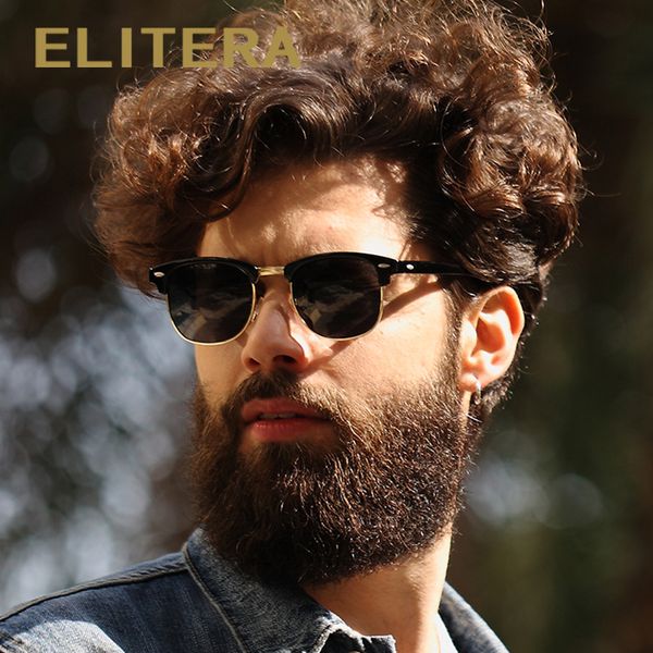 elitera semi rim polarized sunglasses men women uv400 brand designer classic metal glasses, White;black
elitera semi rim polarized sunglasses men women uv400 brand designer classic metal glasses, White;black