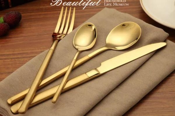 ableware stainless steel dishware steak knife fork scoop dinnerware four piece suit dinner service high end gifts with gilt
ableware stainless steel dishware steak knife fork scoop dinnerware four piece suit dinner service high end gifts with gilt