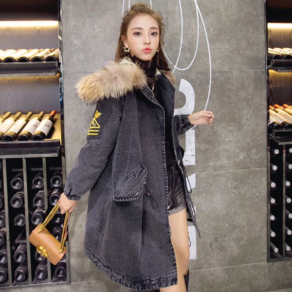 a hat and cotton dress is thickened, Black 
a hat and cotton dress is thickened, Black
