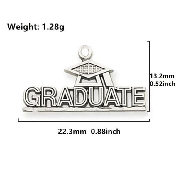 2021 antique silver plated graduate graduation hat charm class of doctoral cap pendant floating charms for diy bracelet other customized jew, Bronze;silver
2021 antique silver plated graduate graduation hat charm class of doctoral cap pendant floating charms for diy bracelet other customized jew, Bronze;silver