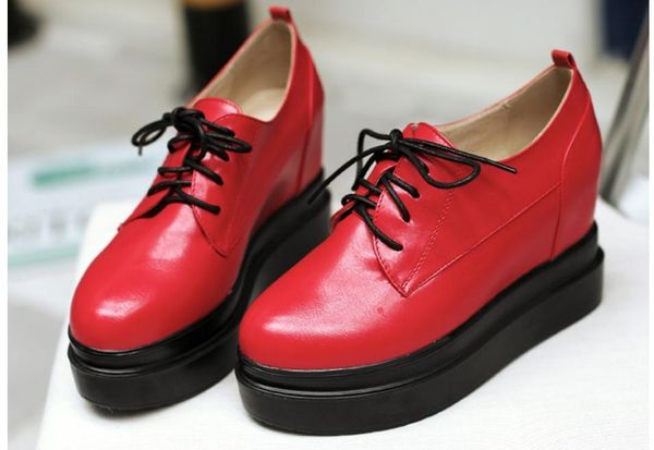 send 2018 new style spring and autumn high heel thick bottom slope heel women's shoes, Black
send 2018 new style spring and autumn high heel thick bottom slope heel women's shoes, Black