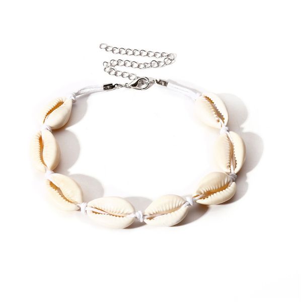 new boho sea shells rope chain bracelet anklet foot jewelry for women simple handmade bracelets & bangles jewelry gift xr, Golden;silver
new boho sea shells rope chain bracelet anklet foot jewelry for women simple handmade bracelets & bangles jewelry gift xr, Golden;silver