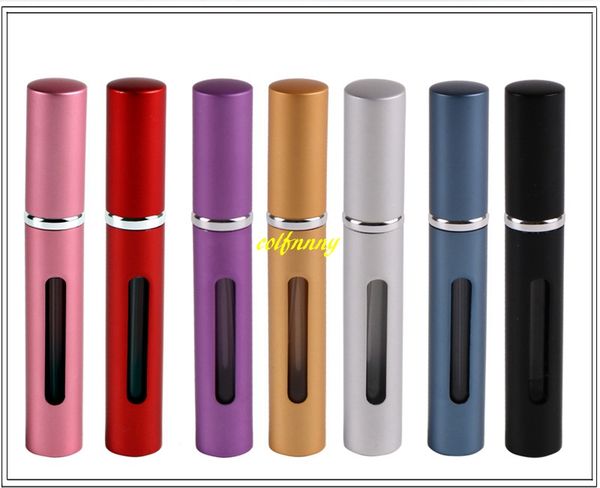 100pcs/lot 5ml aluminium perfume bottle with visible window spray bottles parfum atomizer fragrance refillabe bottle
100pcs/lot 5ml aluminium perfume bottle with visible window spray bottles parfum atomizer fragrance refillabe bottle