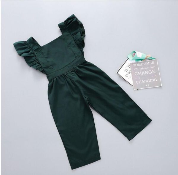 baby girl flying sleeves jumpsuit with braces baby summer deep green pants with suspenders kids children trousers with straps zht 040, Blue
baby girl flying sleeves jumpsuit with braces baby summer deep green pants with suspenders kids children trousers with straps zht 040, Blue