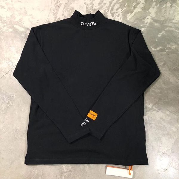 2019fw new autumn heron pre ton embroidery men women turtleneck hip hop fa hion long leeve t hirt heron pre ton cotton
2019fw new autumn heron pre ton embroidery men women turtleneck hip hop fa hion long leeve t hirt heron pre ton cotton