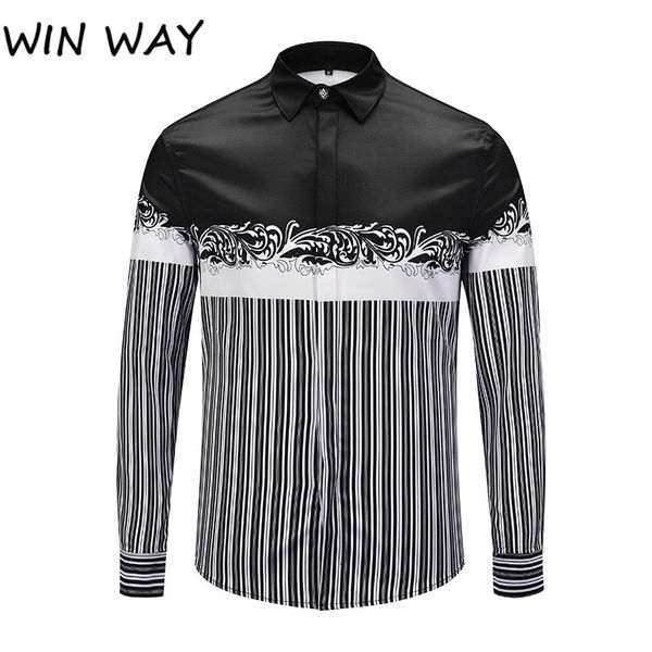 win way amazon экспресс выброс мужские рубашки личности stripes молодых мужчин с длинным рукавом рубашки трансграничная торговля tide, White;black
win way amazon экспресс выброс мужские рубашки личности stripes молодых мужчин с длинным рукавом рубашки трансграничная торговля tide, White;black