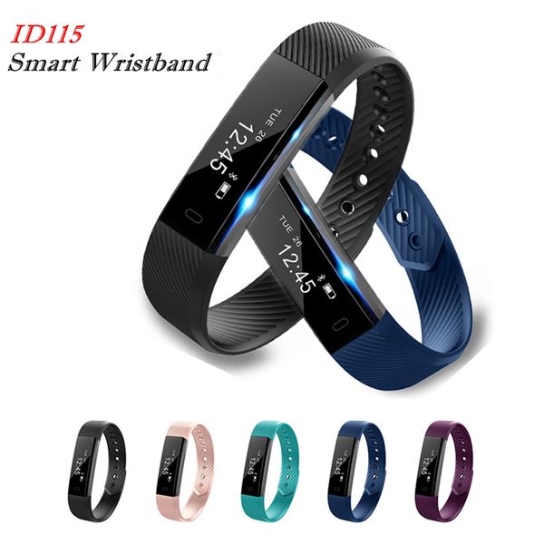 Hot Sell Smart Bracelet ID115 Fitness Tracker Step Counter Activity Monitor Band Alarm Clock Vibration Waterproof Wristband for Smart phone
Hot Sell Smart Bracelet ID115 Fitness Tracker Step Counter Activity Monitor Band Alarm Clock Vibration Waterproof Wristband for Smart phone