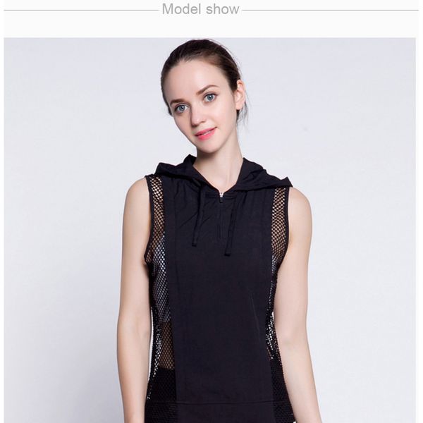 women sports blouse mesh sports vest hollow quick-drying running clothes blouse sweater 3 types of fitness clothes, Black;red
women sports blouse mesh sports vest hollow quick-drying running clothes blouse sweater 3 types of fitness clothes, Black;red
