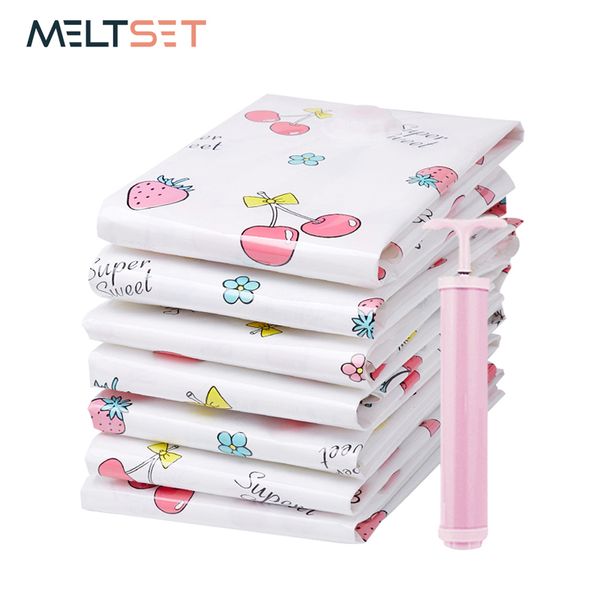 9pcs/set vacuum bags for clothes vacuum storage bag cute cherry compression bag quilt closet wardrobe organizer
9pcs/set vacuum bags for clothes vacuum storage bag cute cherry compression bag quilt closet wardrobe organizer
