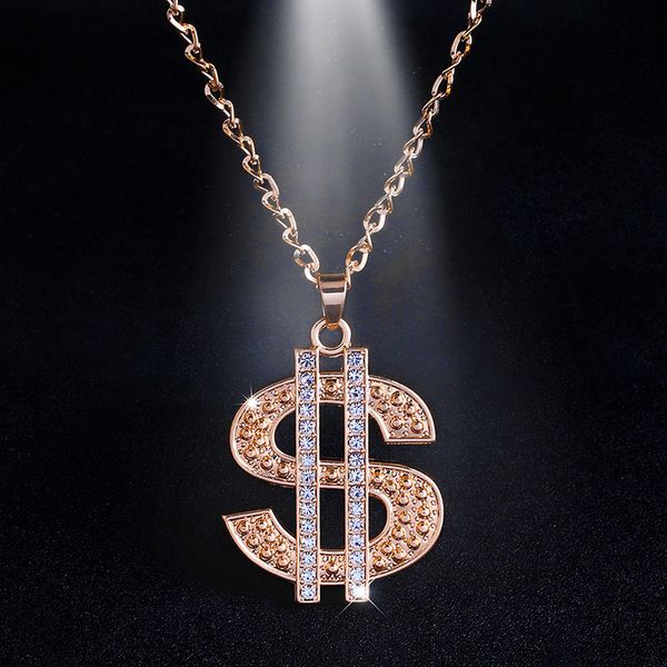 duovin fashion hiphop rock dollar pendant necklace creative jewelry necklace gifts for female male friends ing, Silver 
duovin fashion hiphop rock dollar pendant necklace creative jewelry necklace gifts for female male friends ing, Silver