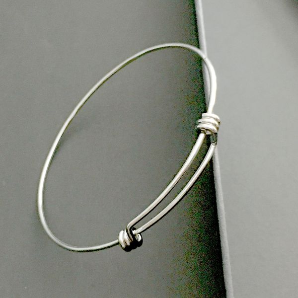 3pcs lot silver stainless steel simple adjustable bracelet steel wire chain cuff bangle 2.46'' for women men diy jewelry, Black
3pcs lot silver stainless steel simple adjustable bracelet steel wire chain cuff bangle 2.46'' for women men diy jewelry, Black