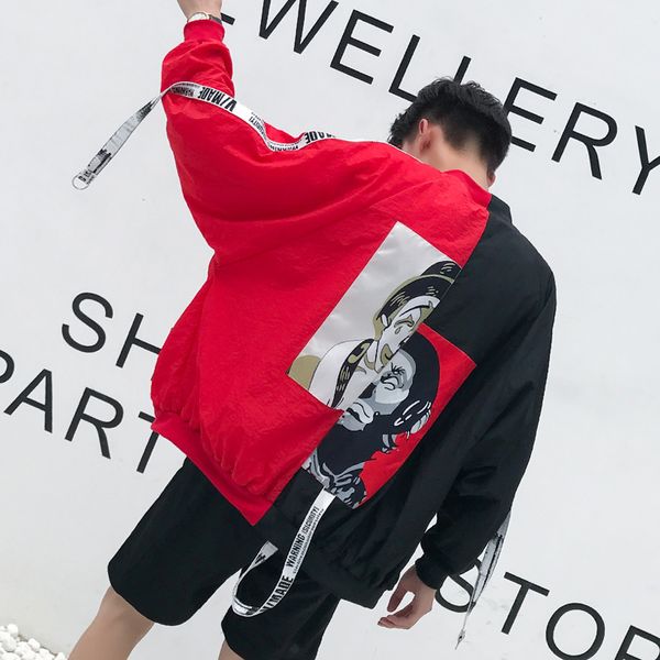 new men's japanese style kimono robe zipper jacket summer men's street fashion loose casual shirt jacket, Black;brown
new men's japanese style kimono robe zipper jacket summer men's street fashion loose casual shirt jacket, Black;brown