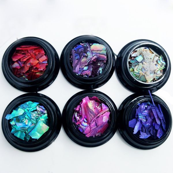 1pot mermaid shell flakes gradient natural abalone sequins irregular broken nail art decoration 3d manicure uv gel accessory new, Silver;gold
1pot mermaid shell flakes gradient natural abalone sequins irregular broken nail art decoration 3d manicure uv gel accessory new, Silver;gold