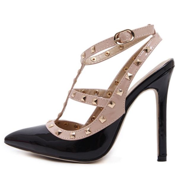 Hot Women Pumps Ladies Sexy Pointed Toe High Heels Fashion Buckle Studded Stiletto High Heel Sandals Shoes Large Size
Hot Women Pumps Ladies Sexy Pointed Toe High Heels Fashion Buckle Studded Stiletto High Heel Sandals Shoes Large Size