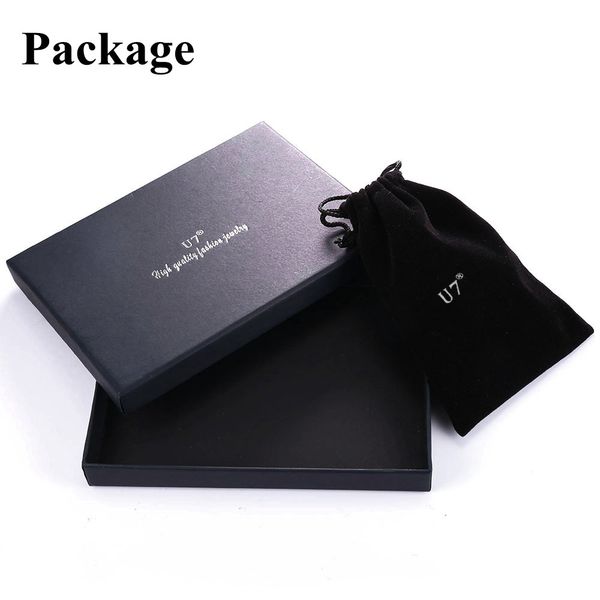U7 Necklace Bracelet Rings Earrings Big Jewelry Set High Quality Brand Box Perfect Gift Jewelry Accessories
U7 Necklace Bracelet Rings Earrings Big Jewelry Set High Quality Brand Box Perfect Gift Jewelry Accessories