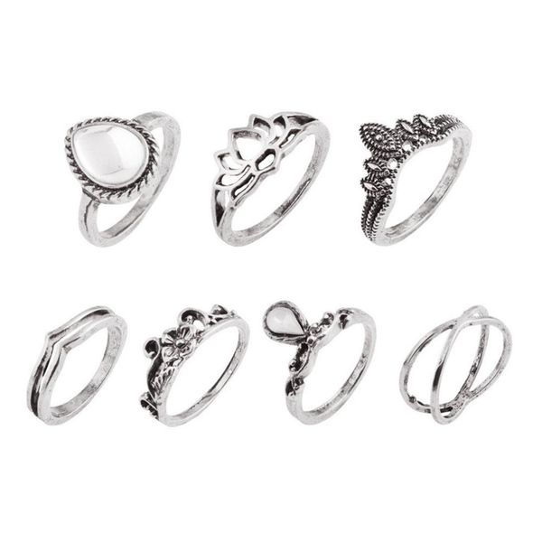 ping adjust da door boho midi rings finger ring set 7pcs, Golden;silver
ping adjust da door boho midi rings finger ring set 7pcs, Golden;silver