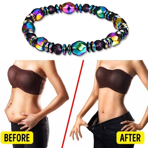 1pc new colorful beaded hematite magnetic healthcare weight loss slimming bangles bracelets therapy wrist accessories, Black
1pc new colorful beaded hematite magnetic healthcare weight loss slimming bangles bracelets therapy wrist accessories, Black