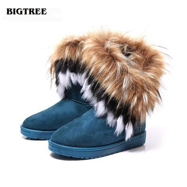 bigtree faux fur snow boots women winter shoes flock waterproof botas warm thicken shoes woman size 36-40 22.5hfx, Black
bigtree faux fur snow boots women winter shoes flock waterproof botas warm thicken shoes woman size 36-40 22.5hfx, Black