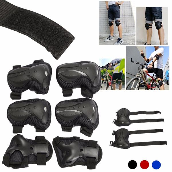 6pcs/set sports safety set knee elbow pads protective kneepads protection for scooter cycling roller skating, Black;gray
6pcs/set sports safety set knee elbow pads protective kneepads protection for scooter cycling roller skating, Black;gray