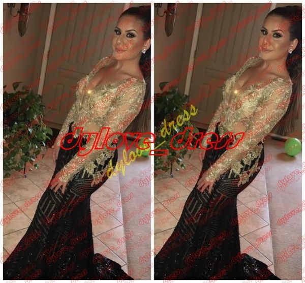 plus size prom black and gold lace long sleeves evening gowns sequin dresses mermaid formal dress women prom dresses 2019
plus size prom black and gold lace long sleeves evening gowns sequin dresses mermaid formal dress women prom dresses 2019